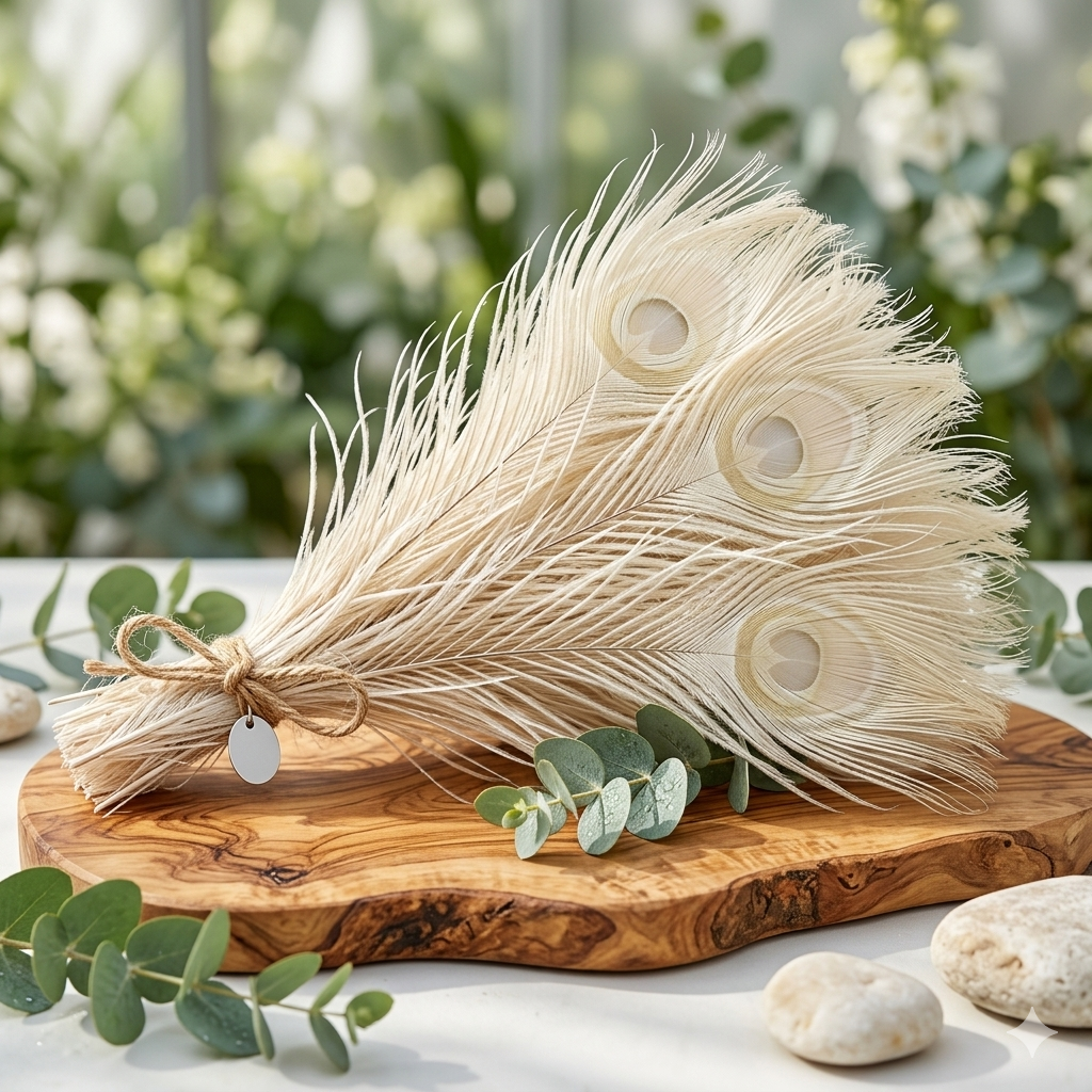 White Peacock Feathers White Peacock Feathers