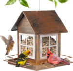 Country House Metal Bird Feeder 3 LB