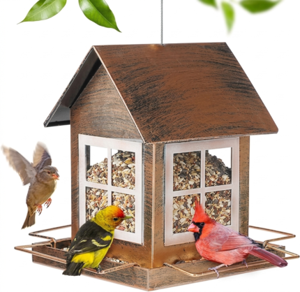 Country House Metal Bird Feeder 3 LB