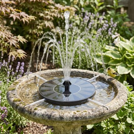 Solar Bird Bath Fountain Pump