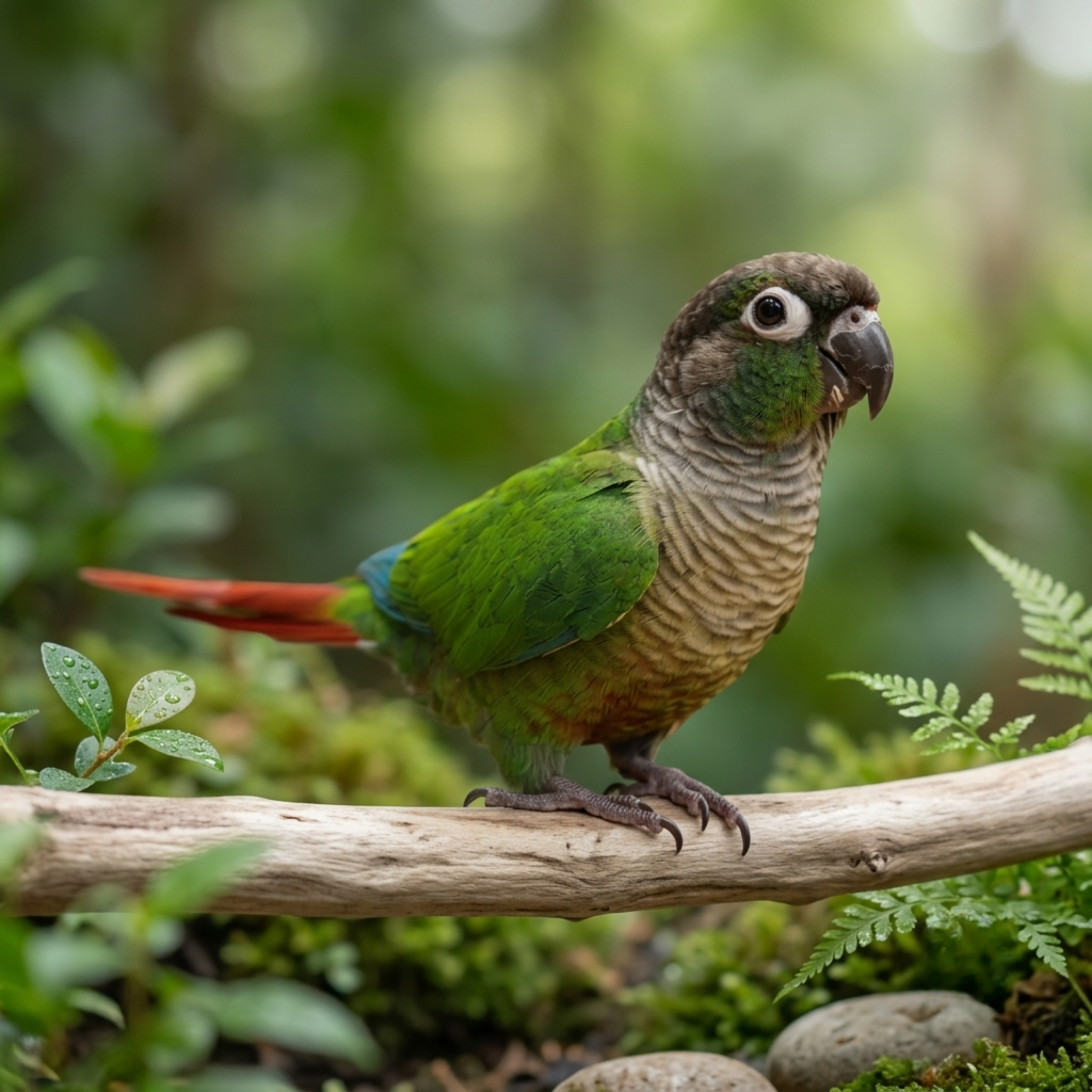 Green Cheek Conure -birdsjungle Green Cheek Conure -birdsjungle