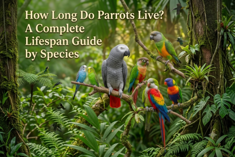 How Long Do Parrots Live? Full Lifespan Guide by Species (2026)