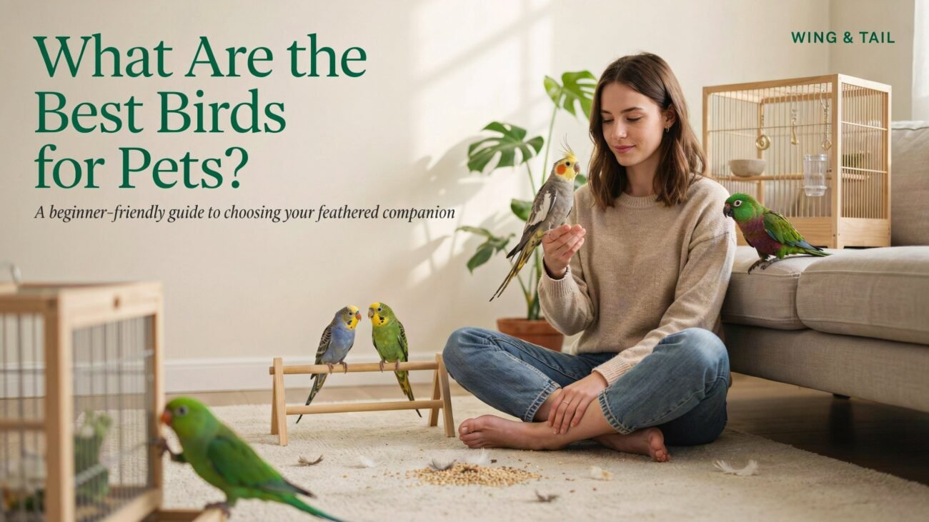 what are the best birds for pets​