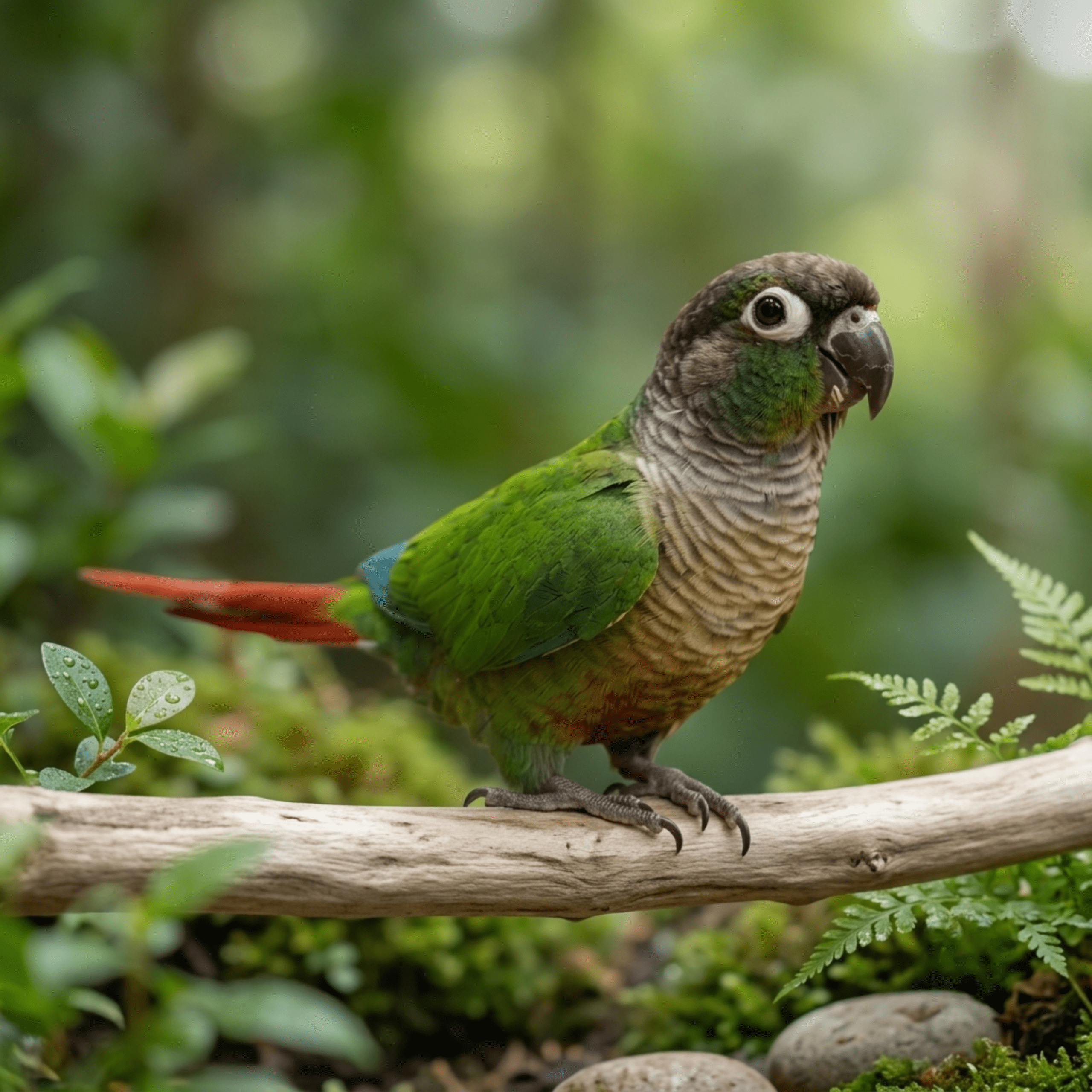 Green Cheek Conure -birdsjungle Green Cheek Conure -birdsjungle